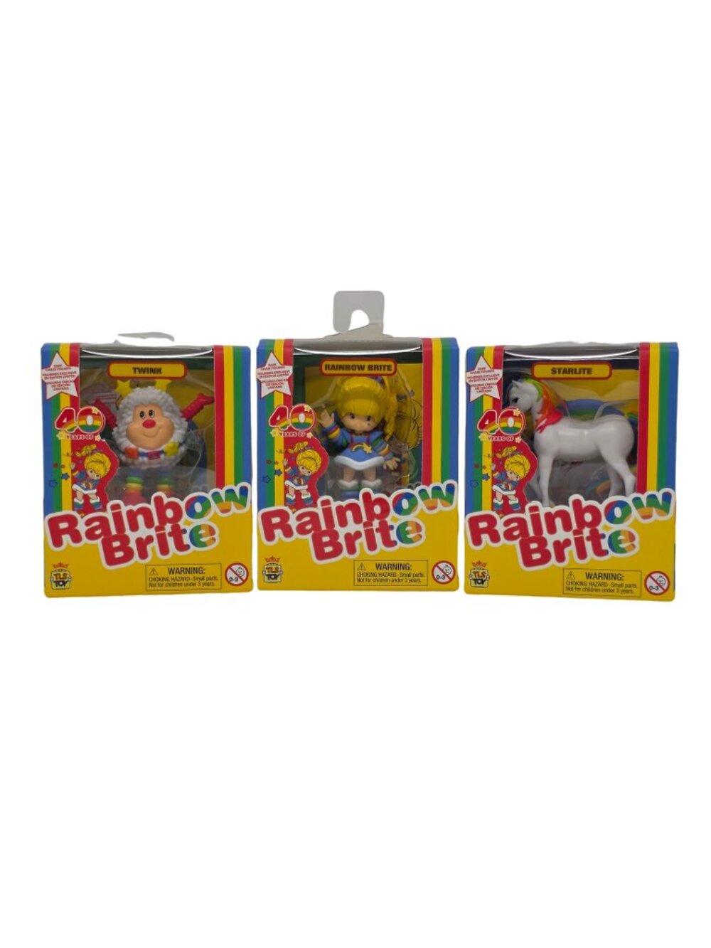 Rainbow Brite Mini Figures 40th Anniversary Collection Set